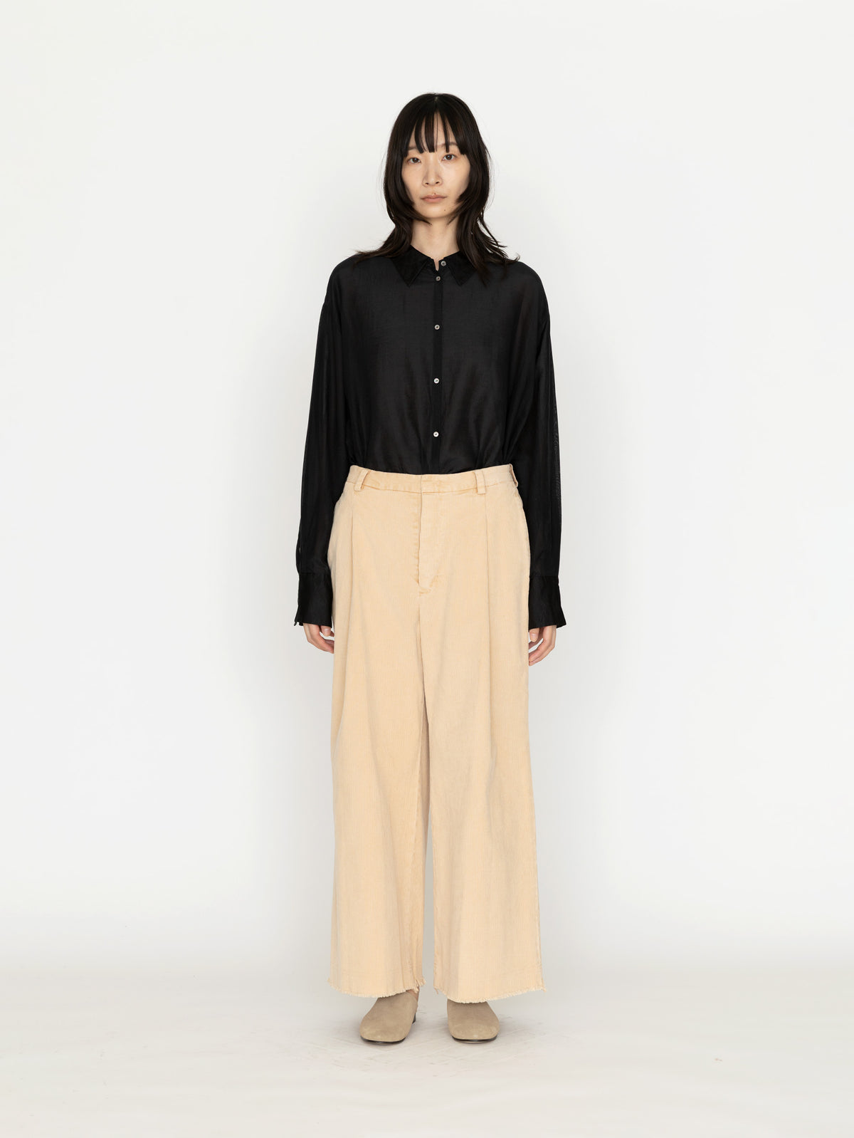 enrica | コットンシルクパンツ PANTS159-21