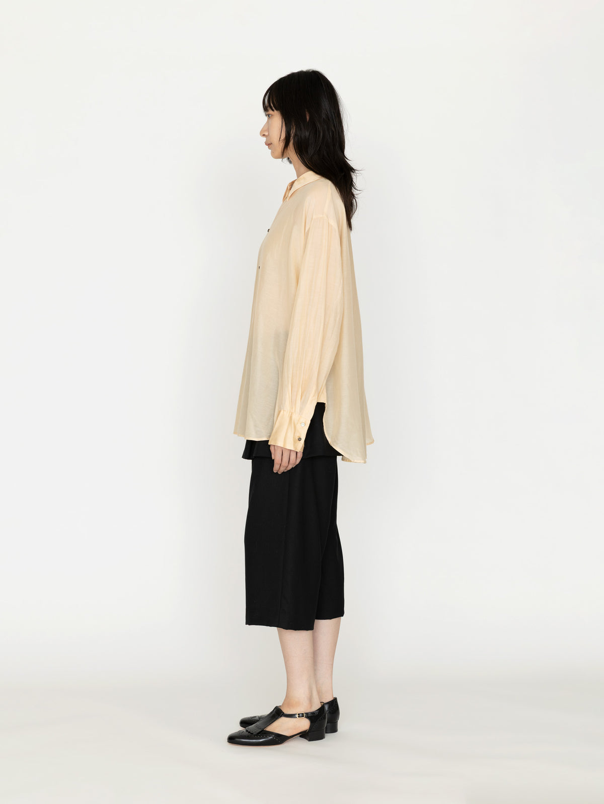 enrica | コットンシルクシャツ BLOUSE141-21