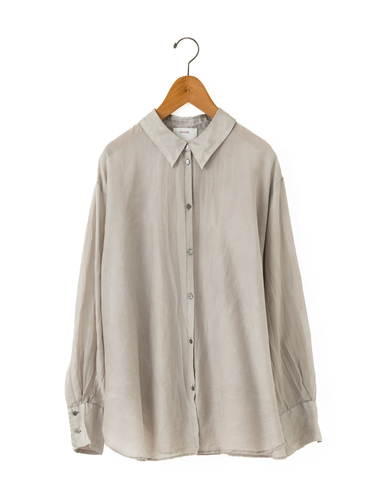 enrica | コットンシルクシャツ BLOUSE141-21