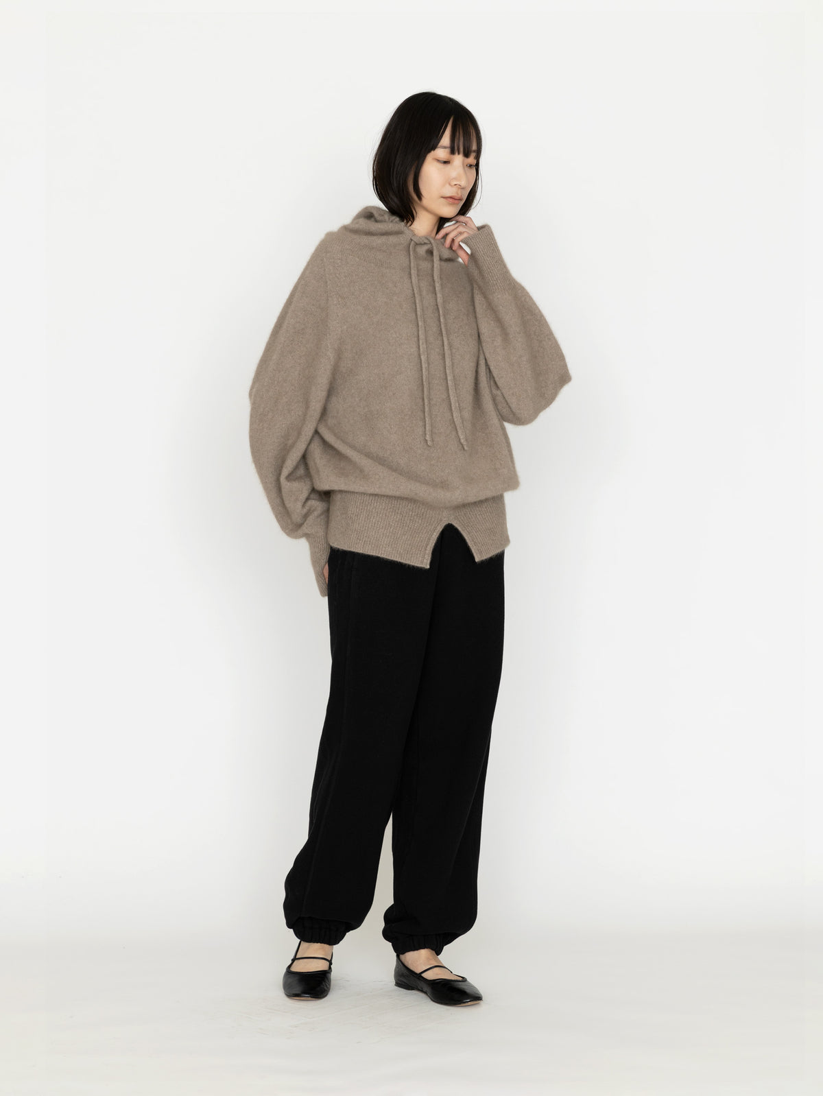 enrica | チャイニーズラクーン混プルオーバー KNIT294