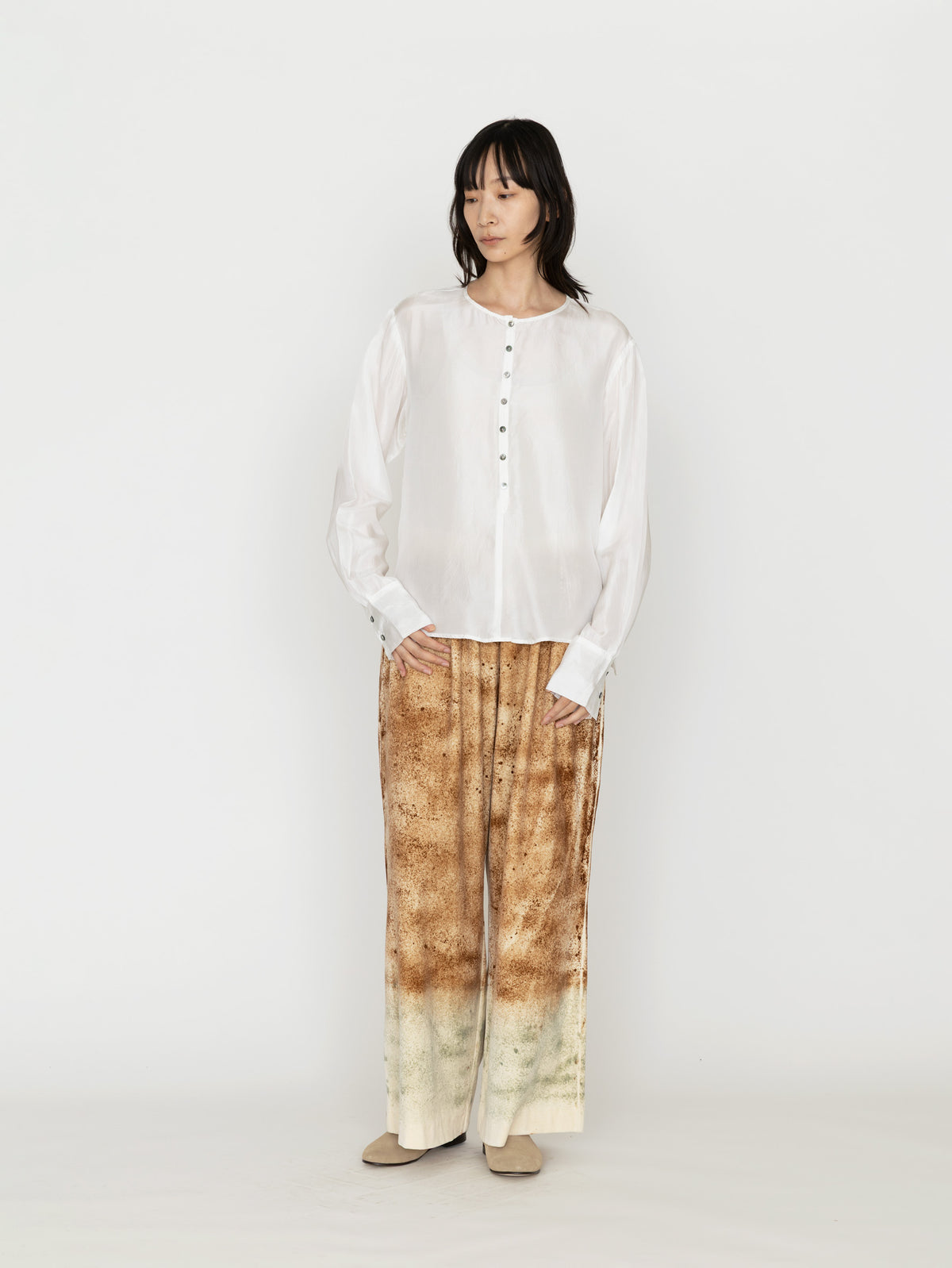 enrica | シルクブラウス TOPS162