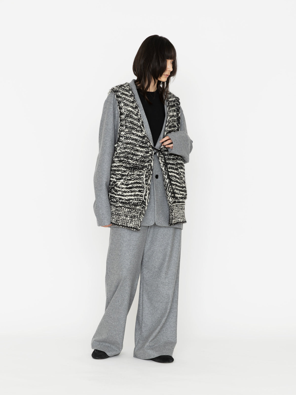 enrica | ウールニットベスト KNIT292