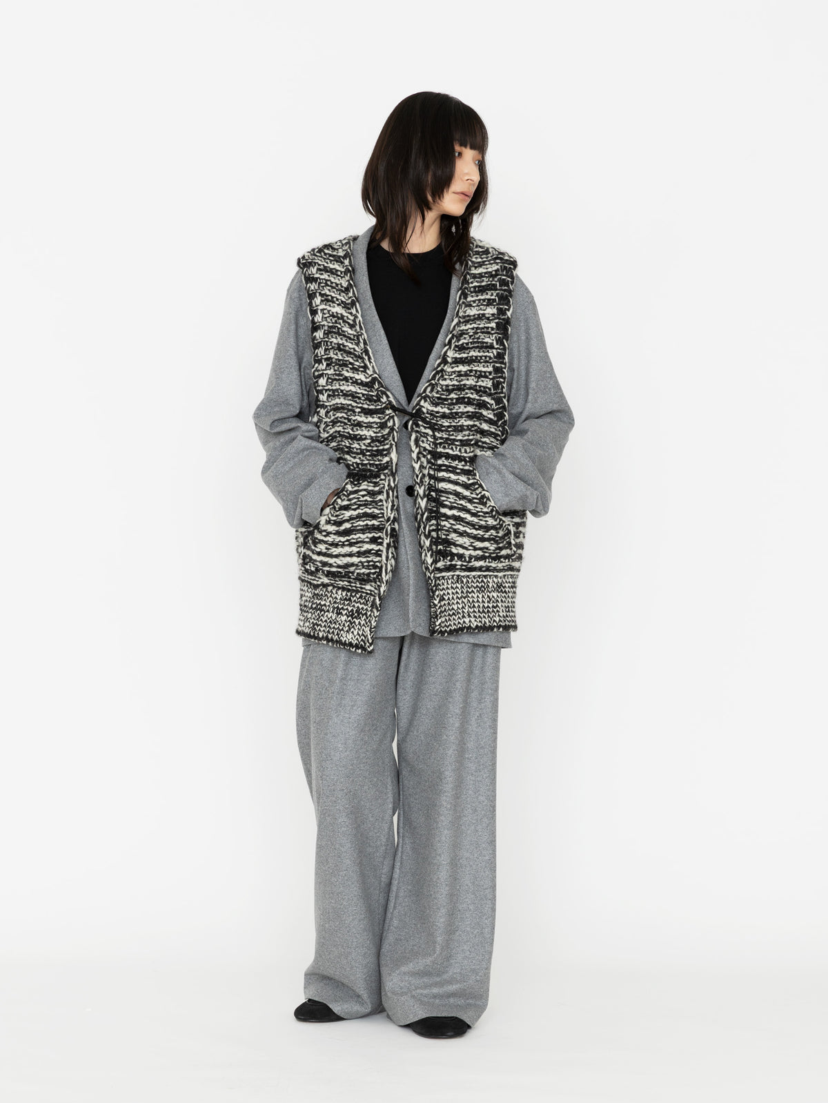 enrica | ウールニットベスト KNIT292