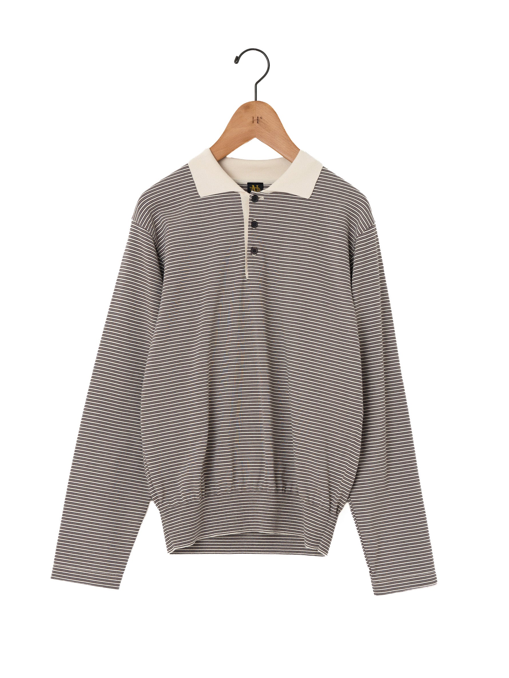 BATONER | BLOWSING POLO LONG SLEEVE T-SHIRT BN-26FL-004