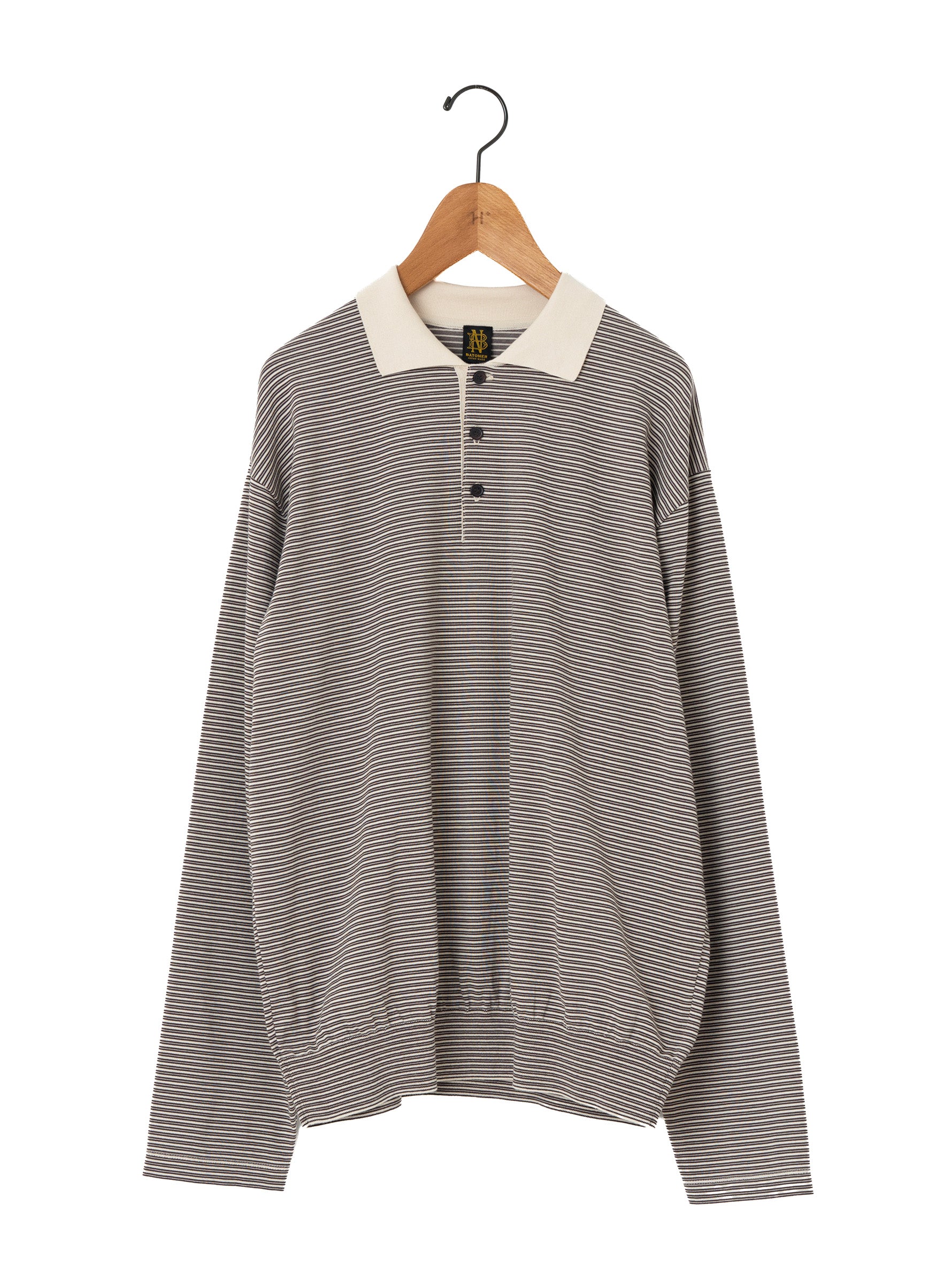 BATONER | BLOWSING POLO LONG SLEEVE T-SHIRT BN-26FM-008