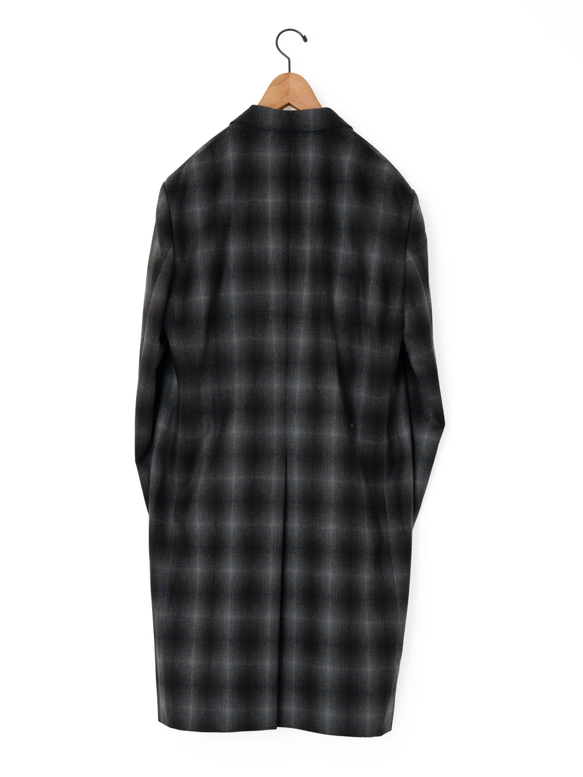 BOWTE | ITALIAN FABRIC OMBRE CHECK TAILORED COAT 262-07-0002
