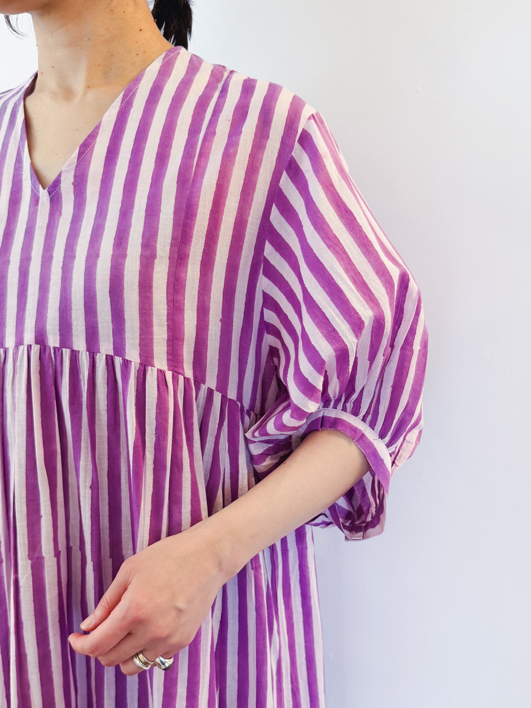 H.A.Owell | Block Print Dress S26DR001