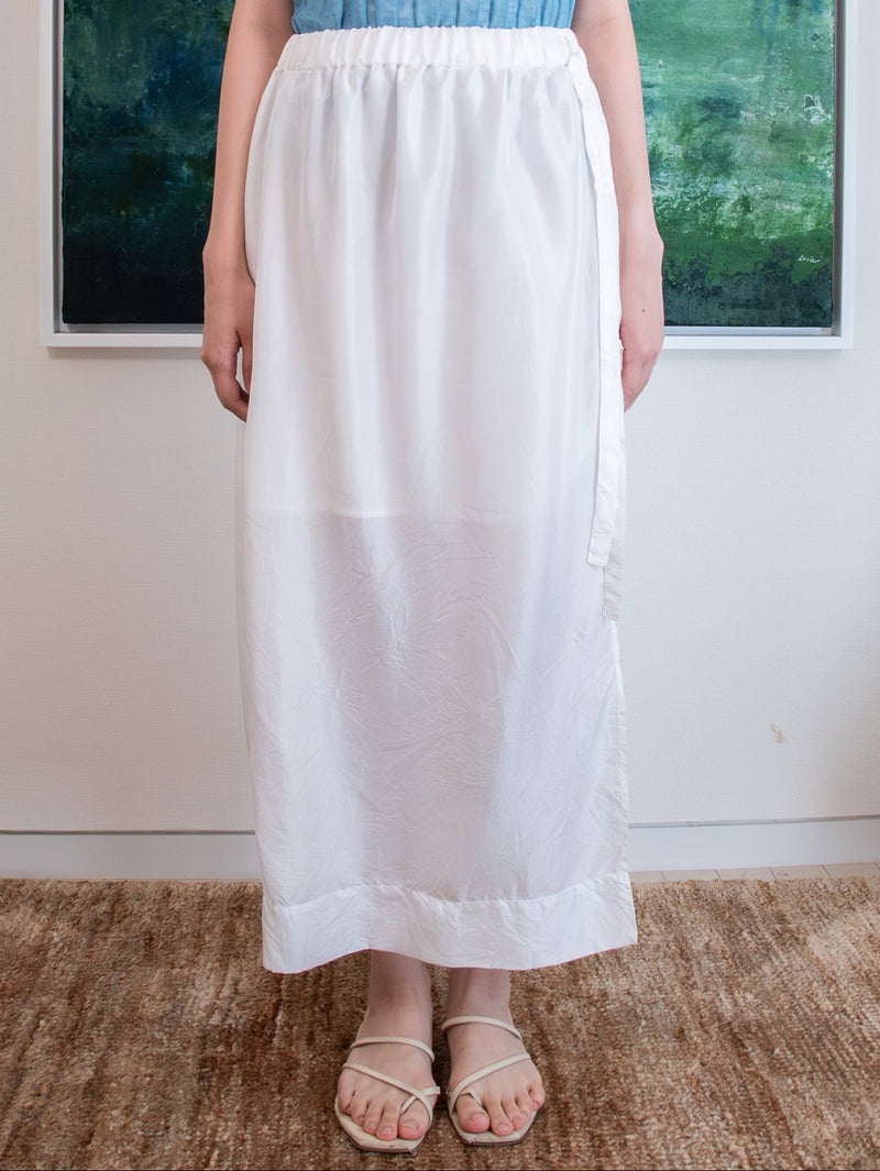 enrica | 沖縄染めギャザースカート SKIRT 092 – H+HELIOTROPE