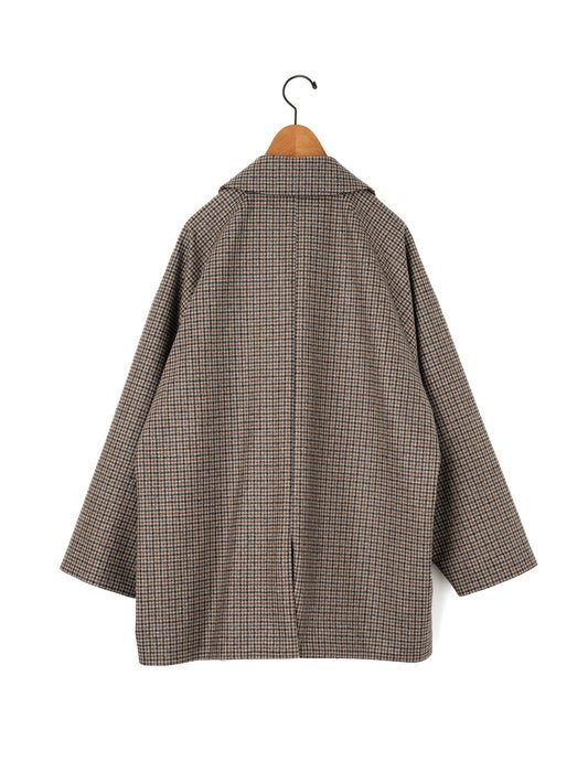 TICCA |チェックジャケコート/TBEA-521.ブラウンチェック