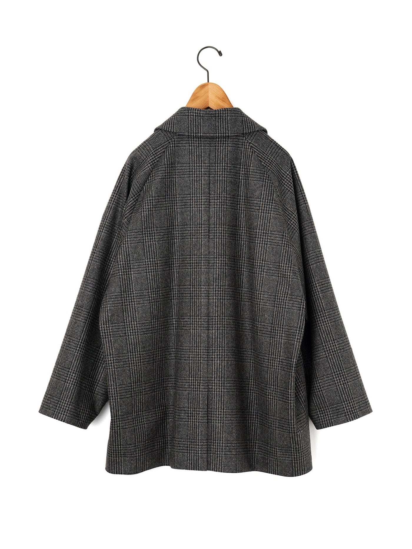 TICCA |チェックジャケコート/TBEA-521.グレーチェック – H+HELIOTROPE