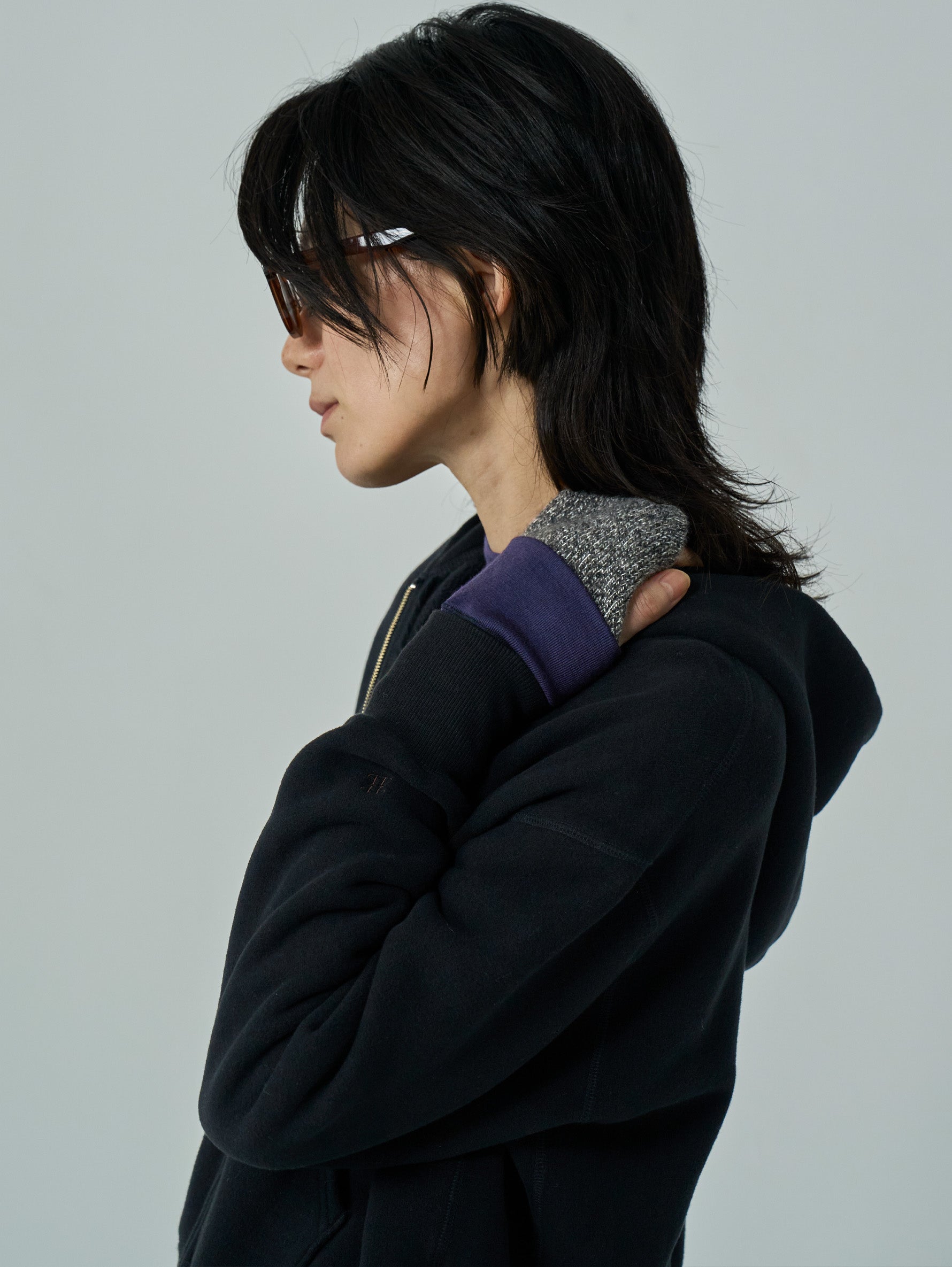 TICCA | ダウニーウラケジップパーカー TBFA-293 (色別注)