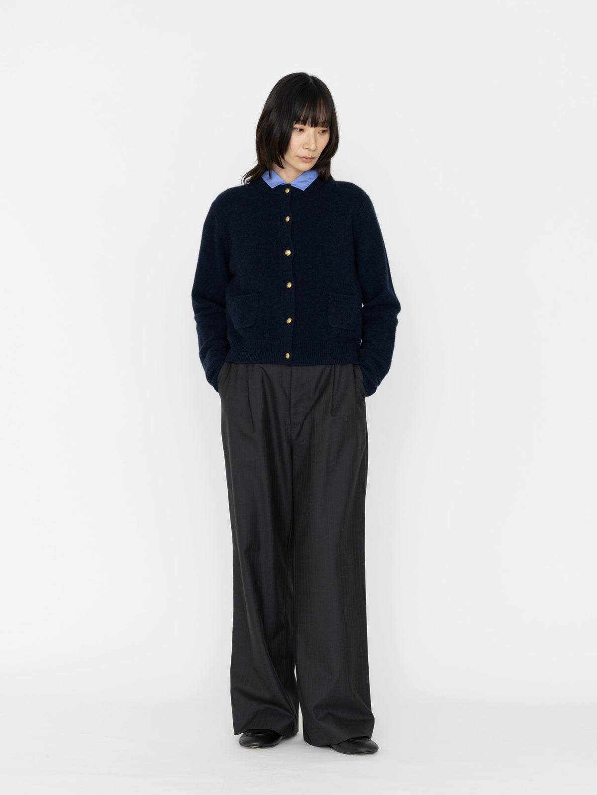 TICCA | ヤククルーネックカーディガンHTSP TBFA-606 (別注・直営店限定)