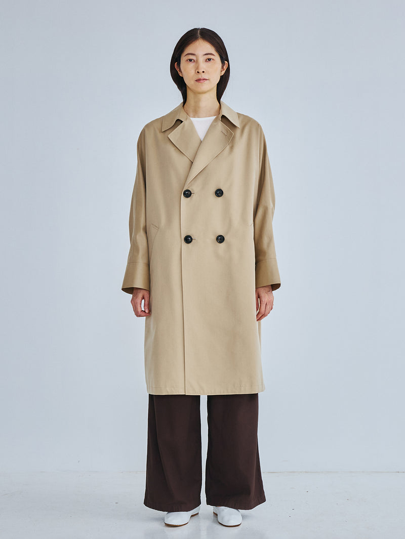 TICCA | テントトレンチコート TBFS-161 ベージュ、カーキ、ネイビー