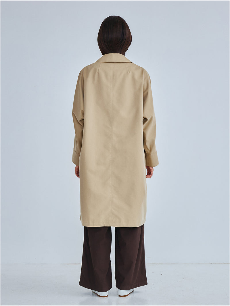 TICCA | テントトレンチコート TBFS-161 ベージュ、カーキ、ネイビー
