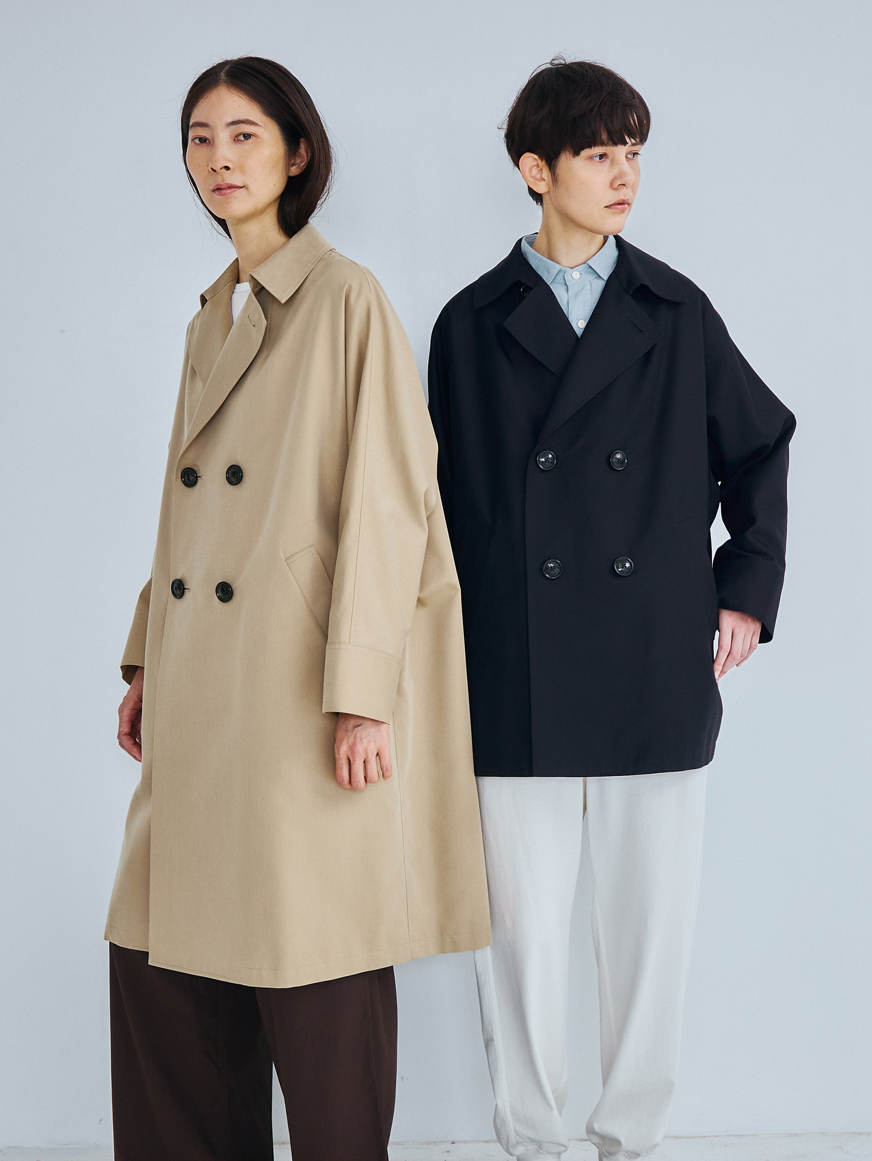 TICCA | miniテントトレンチコート TBFS-162(直営店限定カラー)ブラック