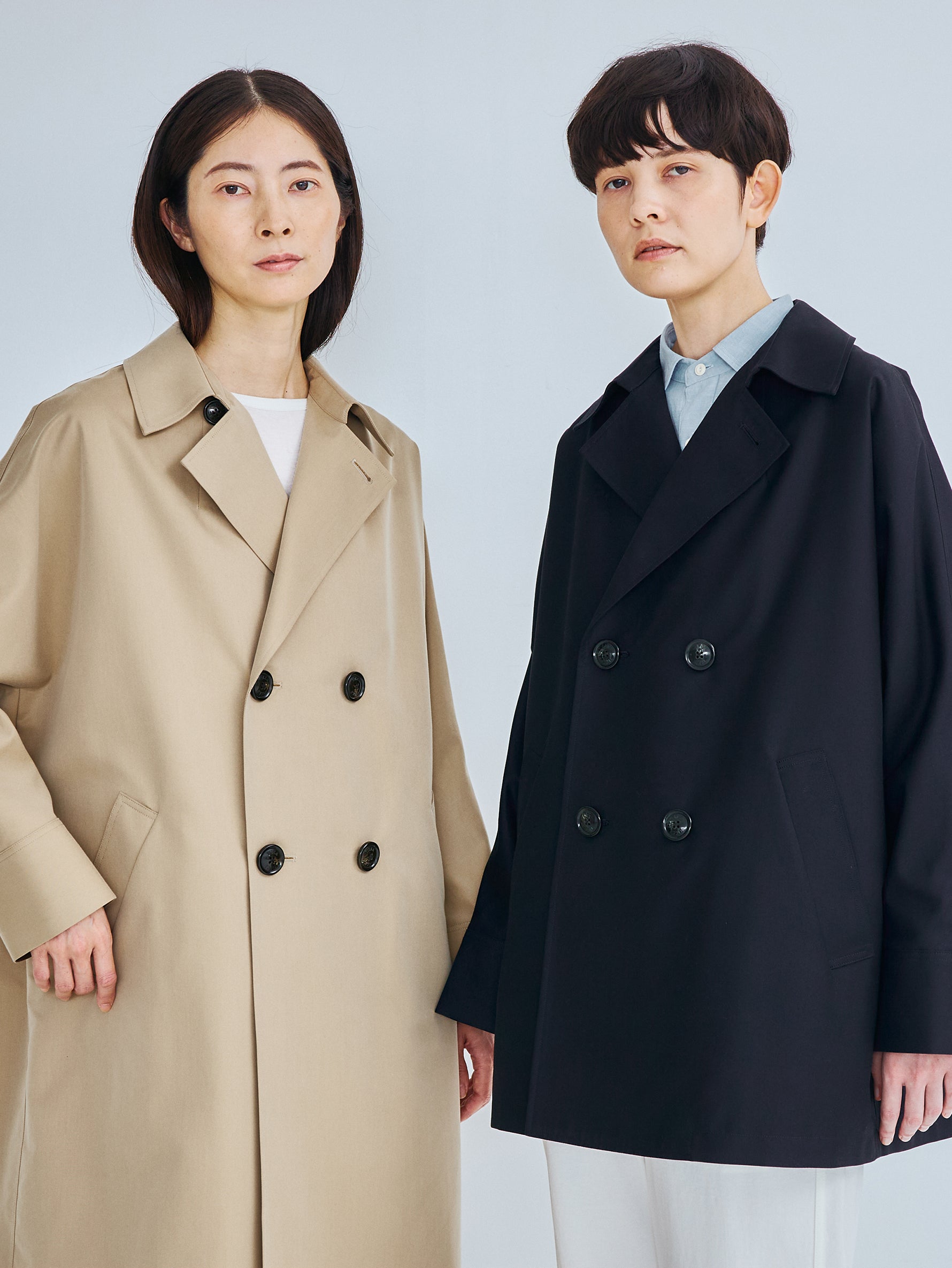 TICCA | miniテントトレンチコート TBFS-162(直営店限定カラー)ブラック