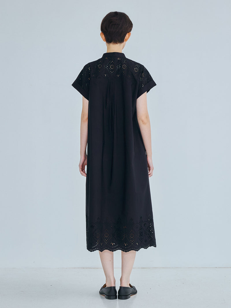 TICCA |TBFS-123 ﾚｰｽﾌﾚﾝﾁﾜﾝﾋﾟｰｽ / navy , khaki（色別注） – H+HELIOTROPE