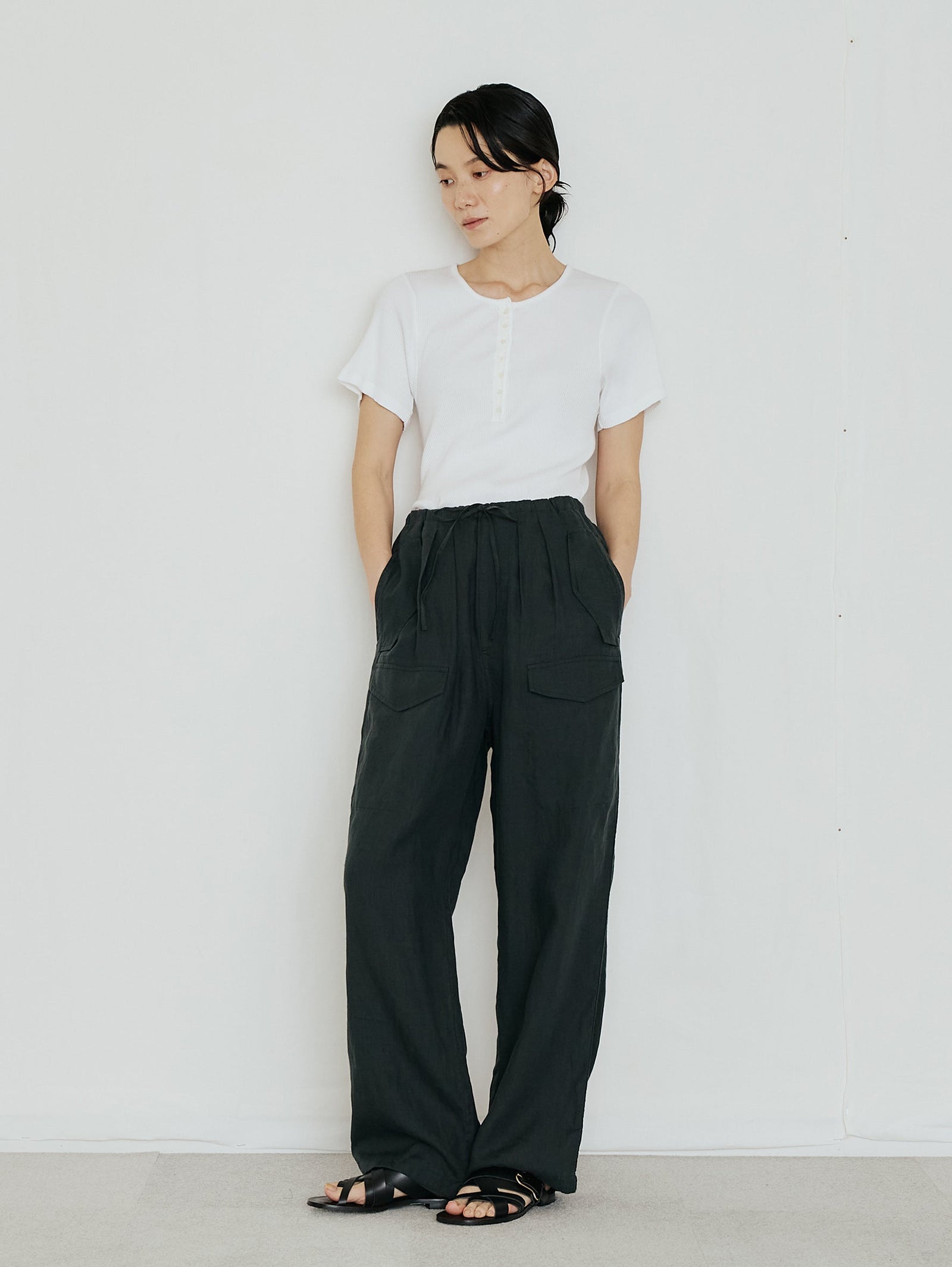 TICCA | リネンカーゴパンツ TBFS-406 – H+HELIOTROPE