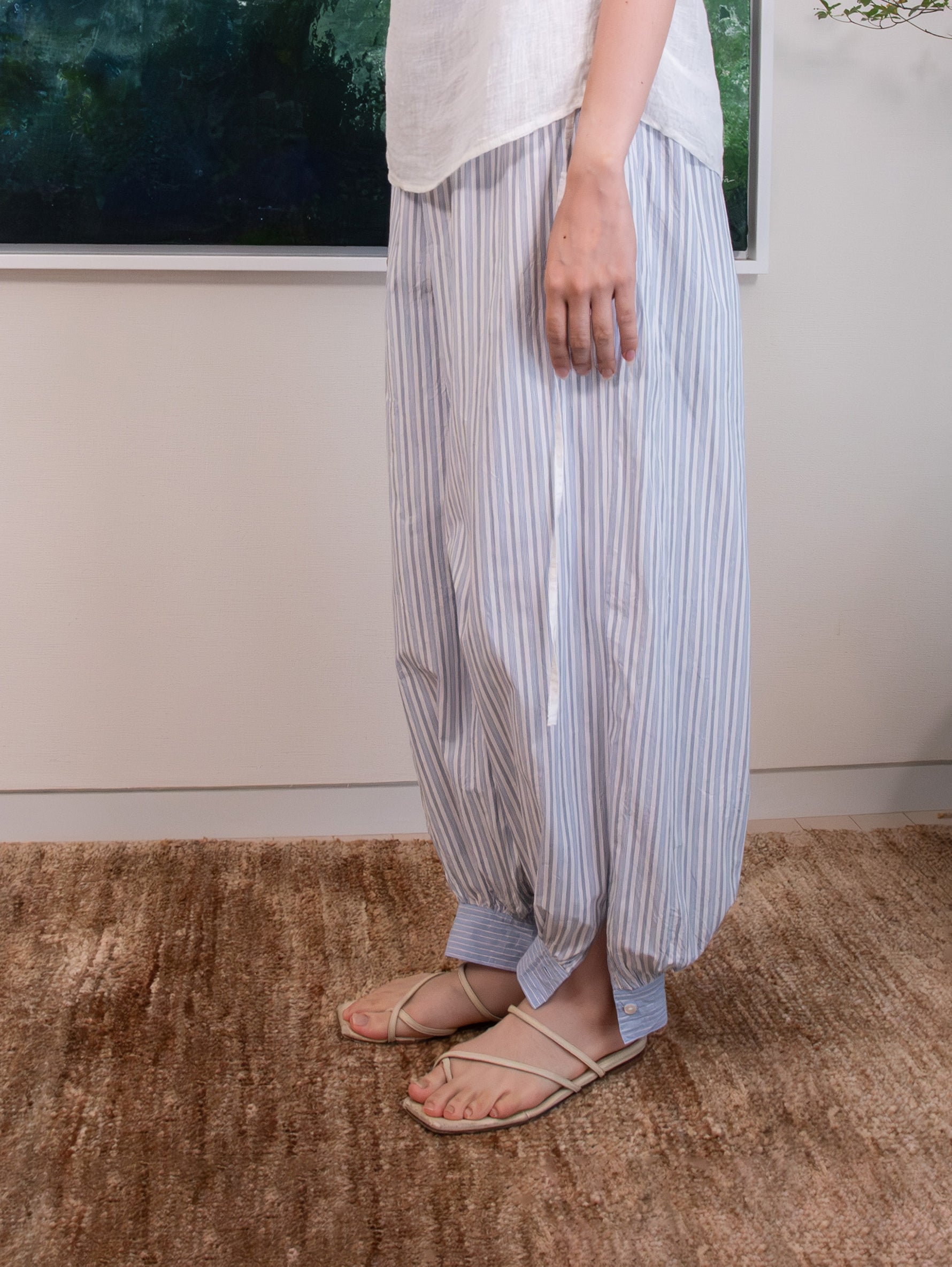 enrica | コットンストライプパンツ PANTS 159