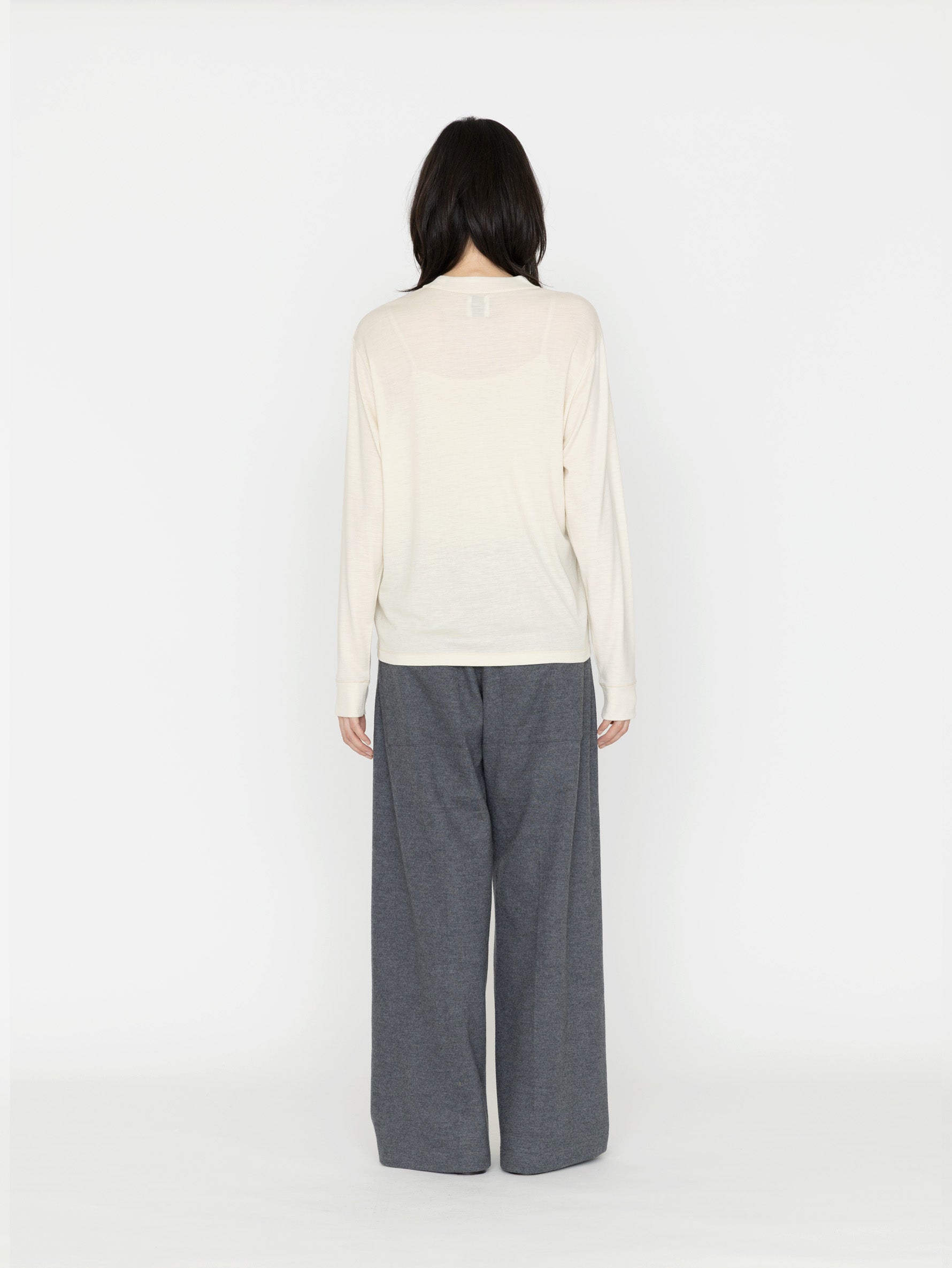 GGG | Comfort Super 140's Wooll Rib Crew Neck Lomg Sleeve T 02-01-1958