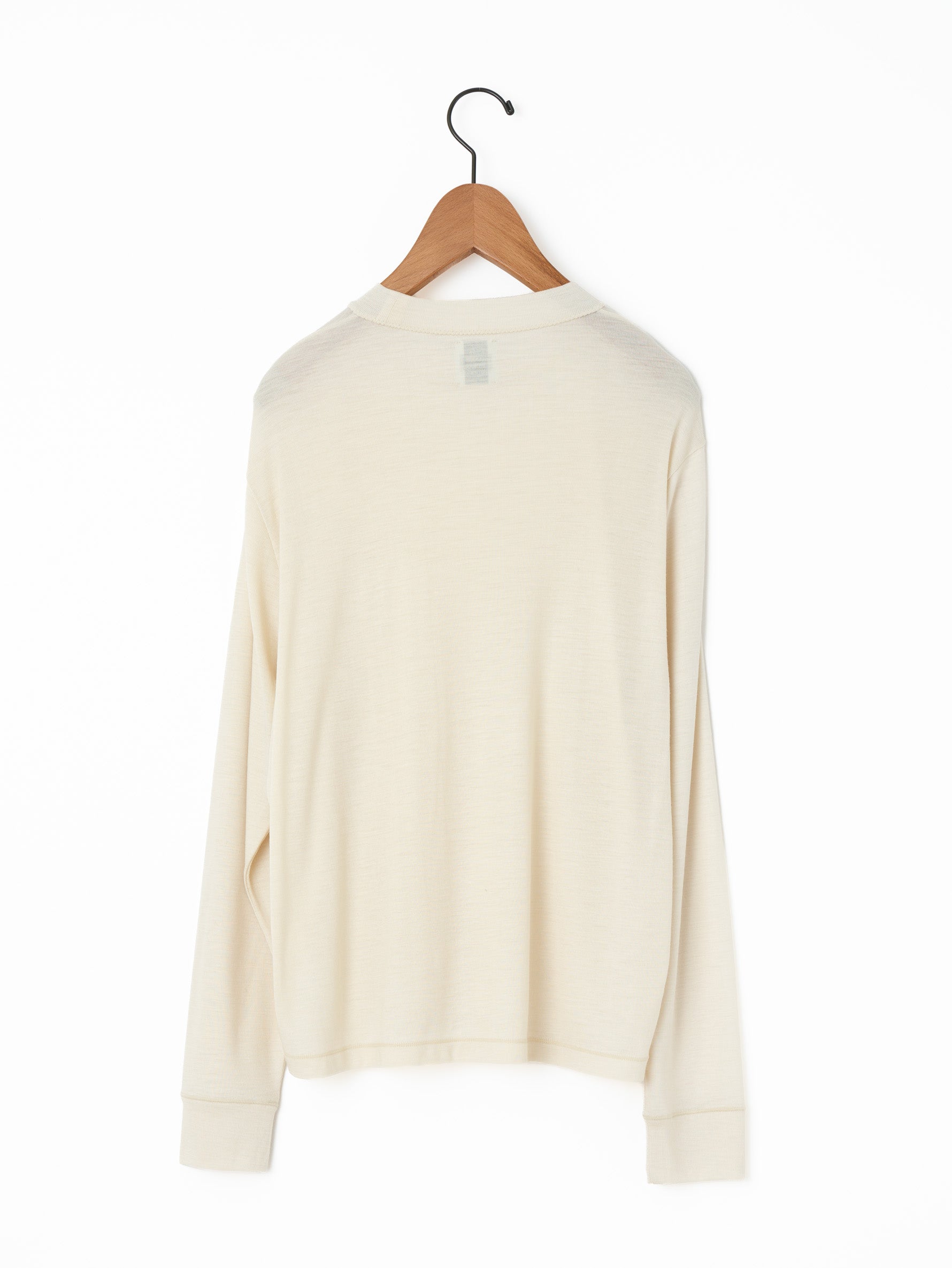 GGG | Comfort Super 140's Wooll Rib Crew Neck Lomg Sleeve T 02-01-1958