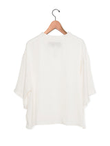 TICCA | TBFS-104 ｷｭﾌﾟﾗﾌｨﾌﾞﾘﾙTｼｬﾂﾌﾞﾗｳｽ / white , beige , khaki（色別注）