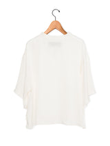 TICCA | TBFS-104 ｷｭﾌﾟﾗﾌｨﾌﾞﾘﾙTｼｬﾂﾌﾞﾗｳｽ / white , beige , khaki（色別注）