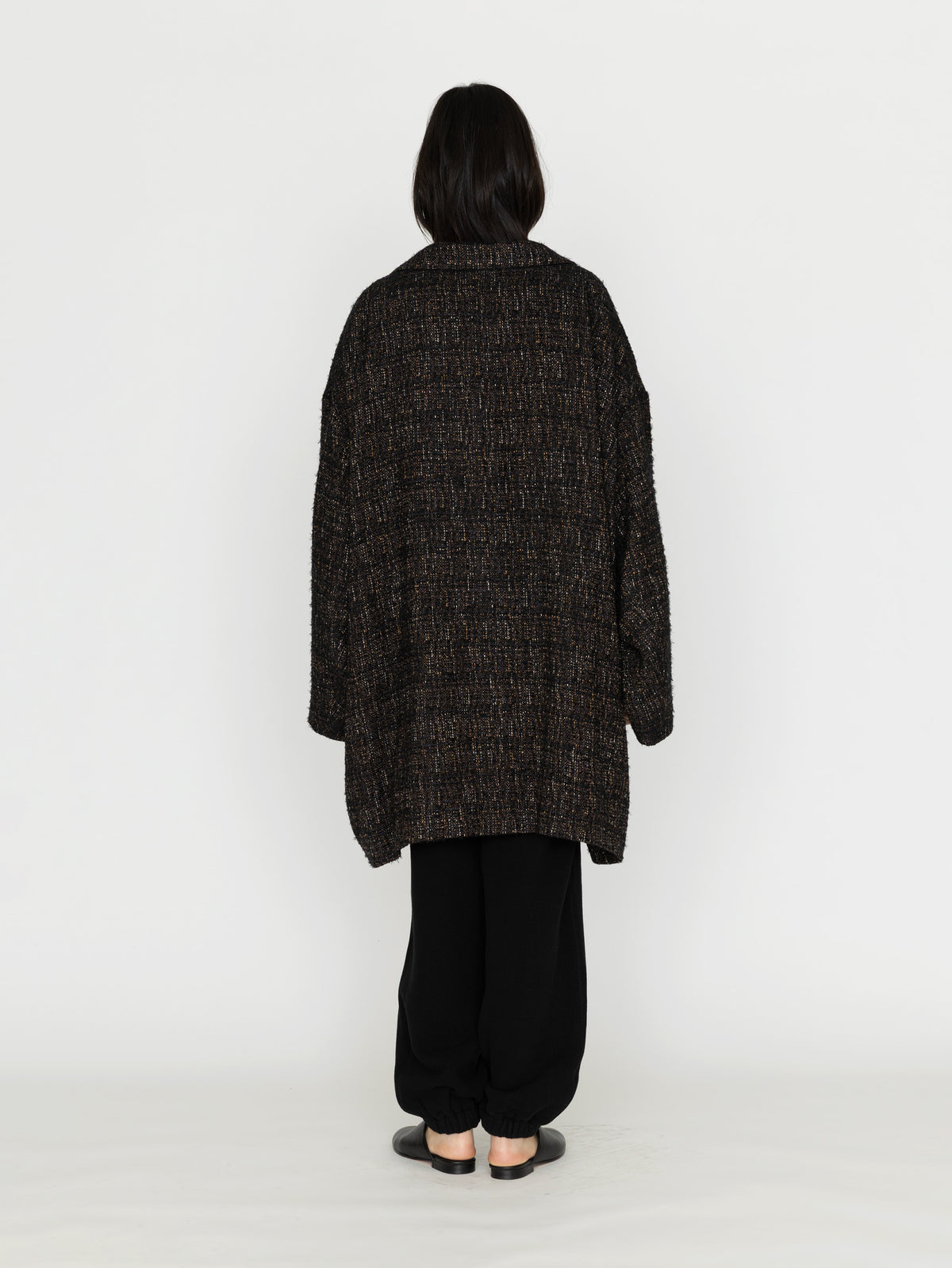 SEEALL |EXTRA OVERSIZED HALF COAT SAU61 CT182