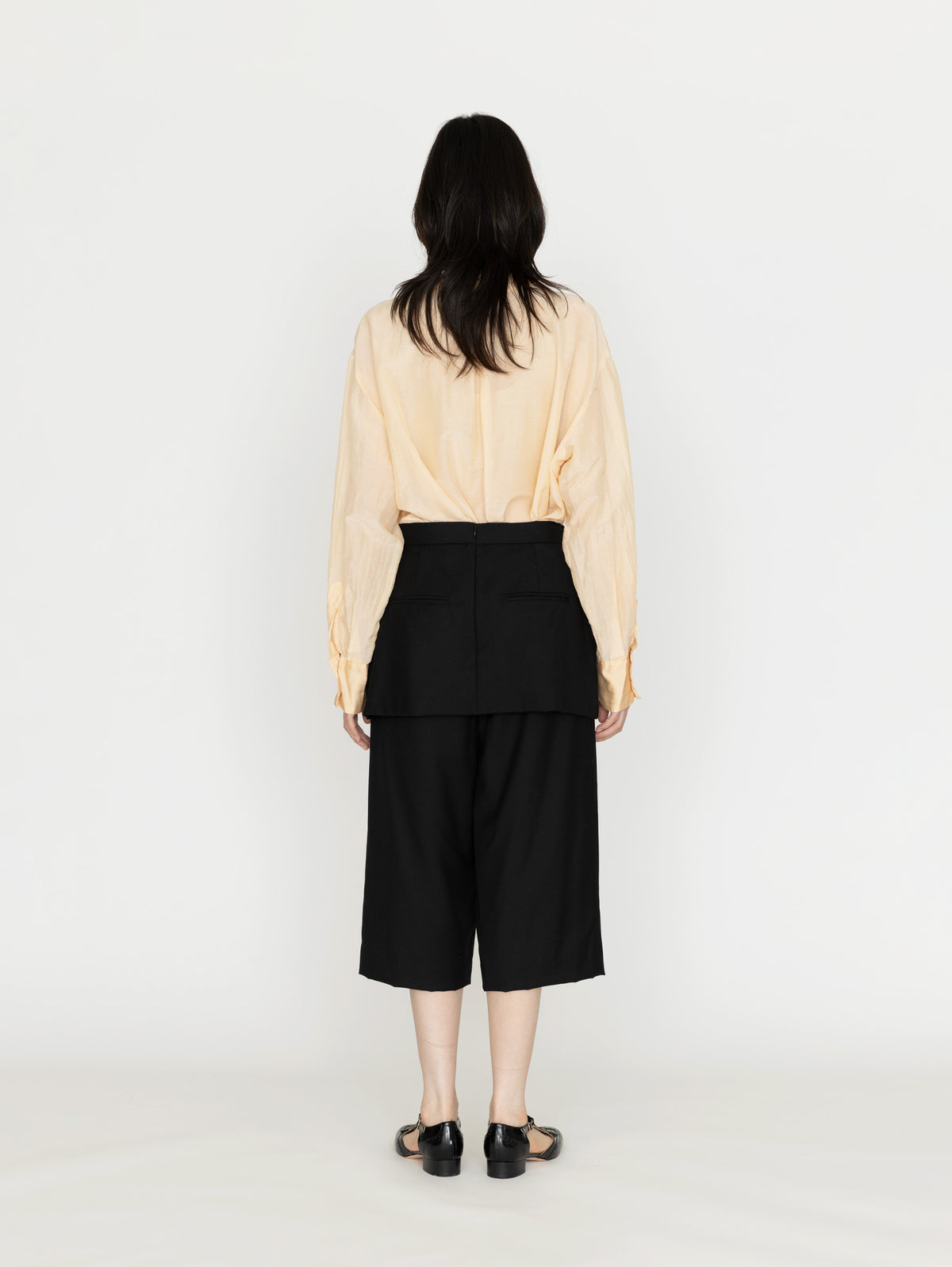 SEEALL | LAYERED KNEE PANTS SAW61 PT102