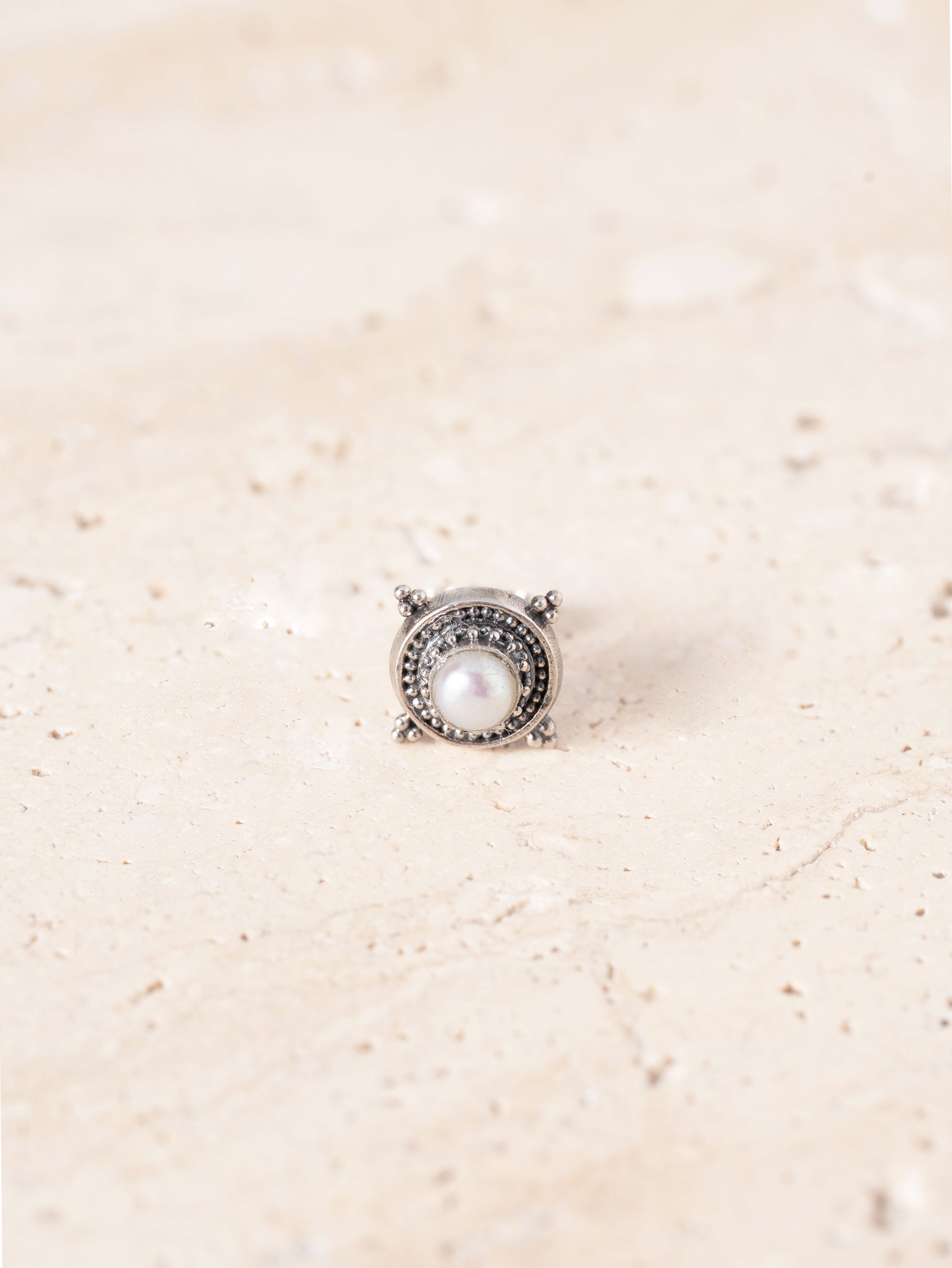 GEROCHRISTO | Silver Earrings 925 with Pearl 1392