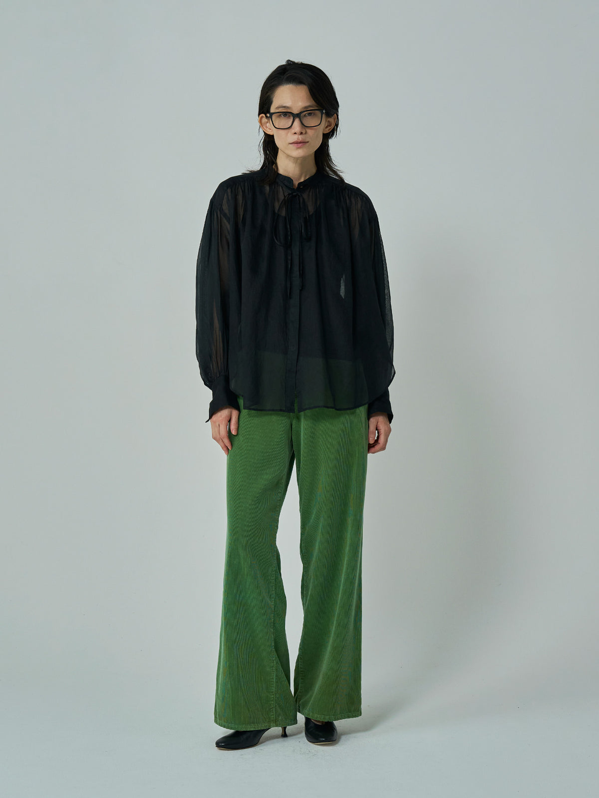 enrica | コットンオーガンジーブラウス  BLOUSE163
