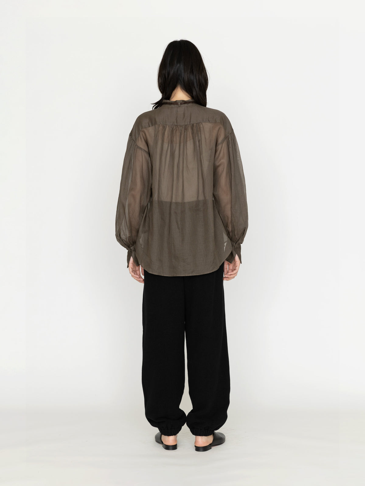 enrica | コットンオーガンジーブラウス H+HELIOTROPE色別注 BLOUSE163