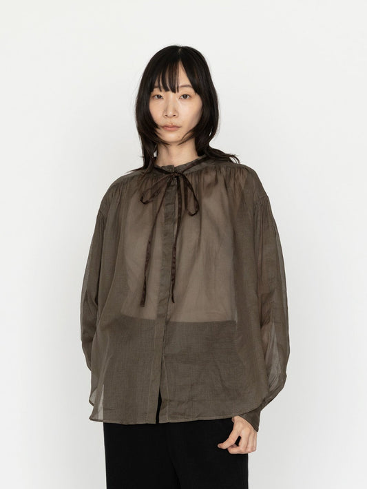 enrica | コットンオーガンジーブラウス H+HELIOTROPE色別注 BLOUSE163