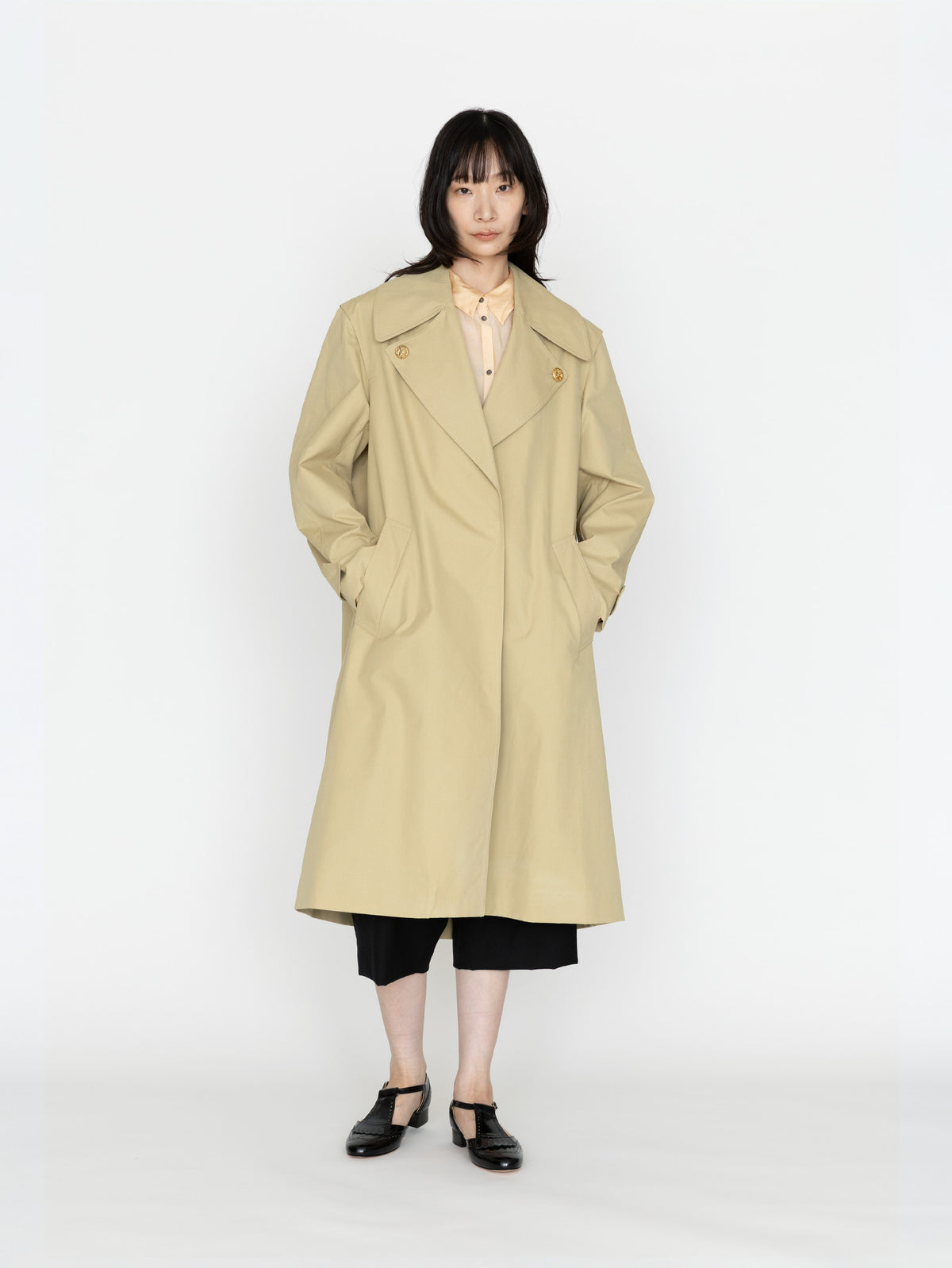 LES PRAIRIES DE PARIS | coton coat marcel