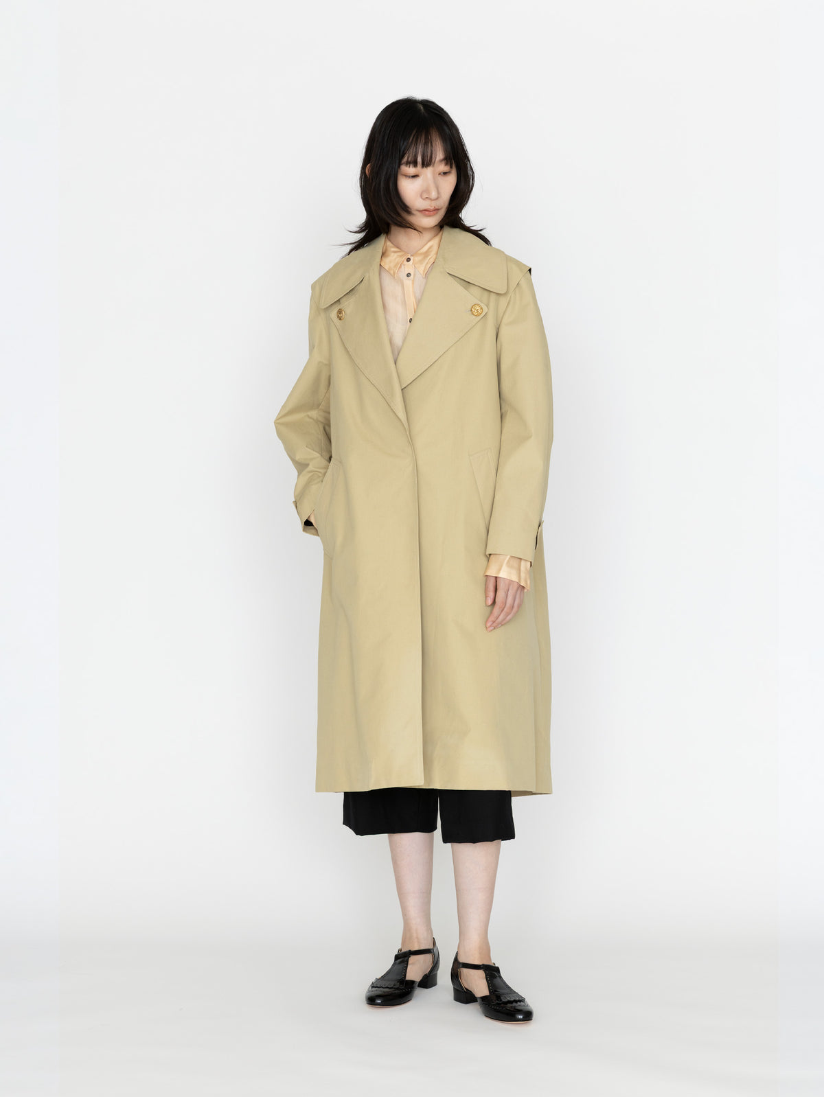 LES PRAIRIES DE PARIS | coton coat marcel