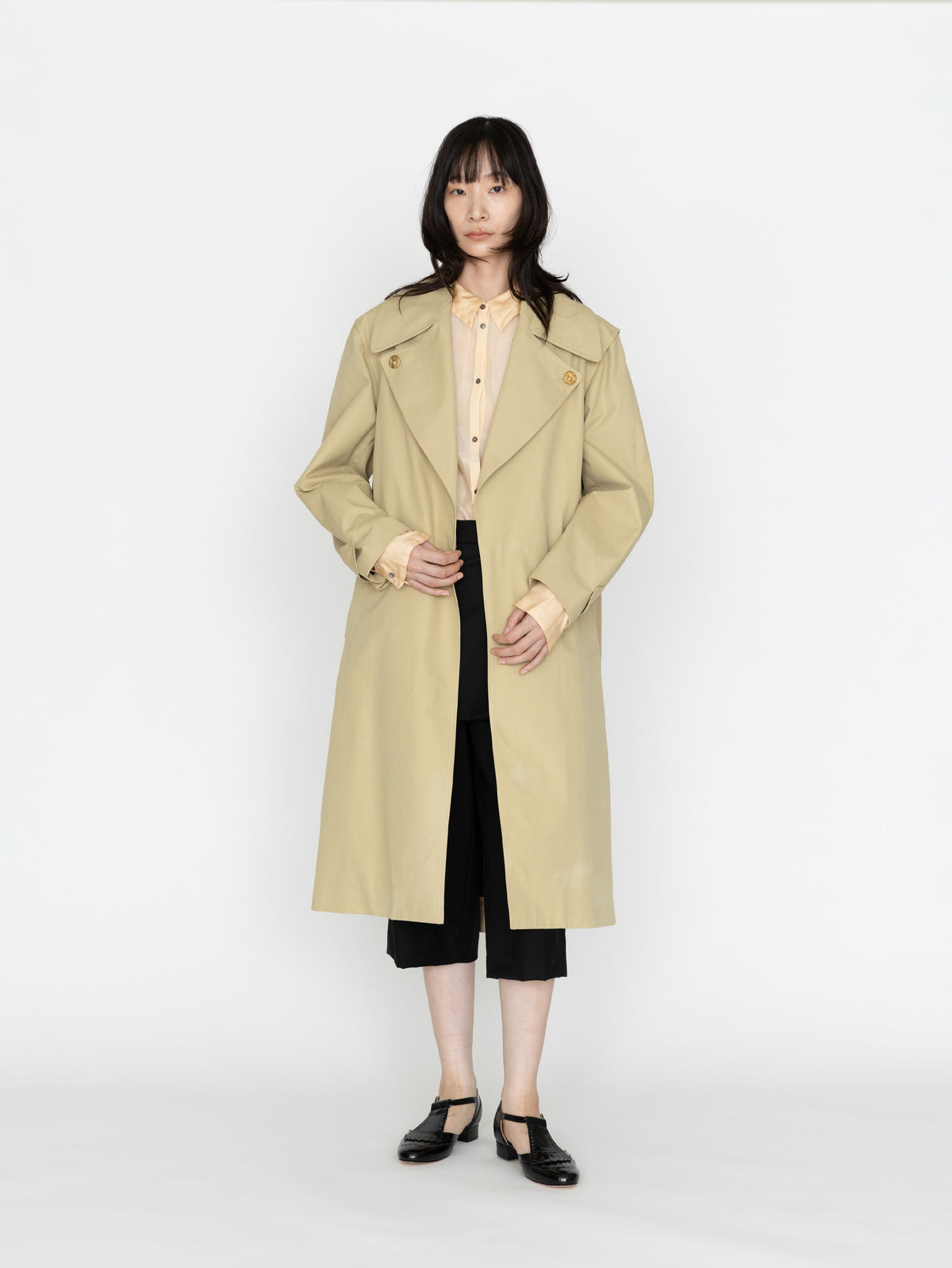 LES PRAIRIES DE PARIS | coton coat marcel