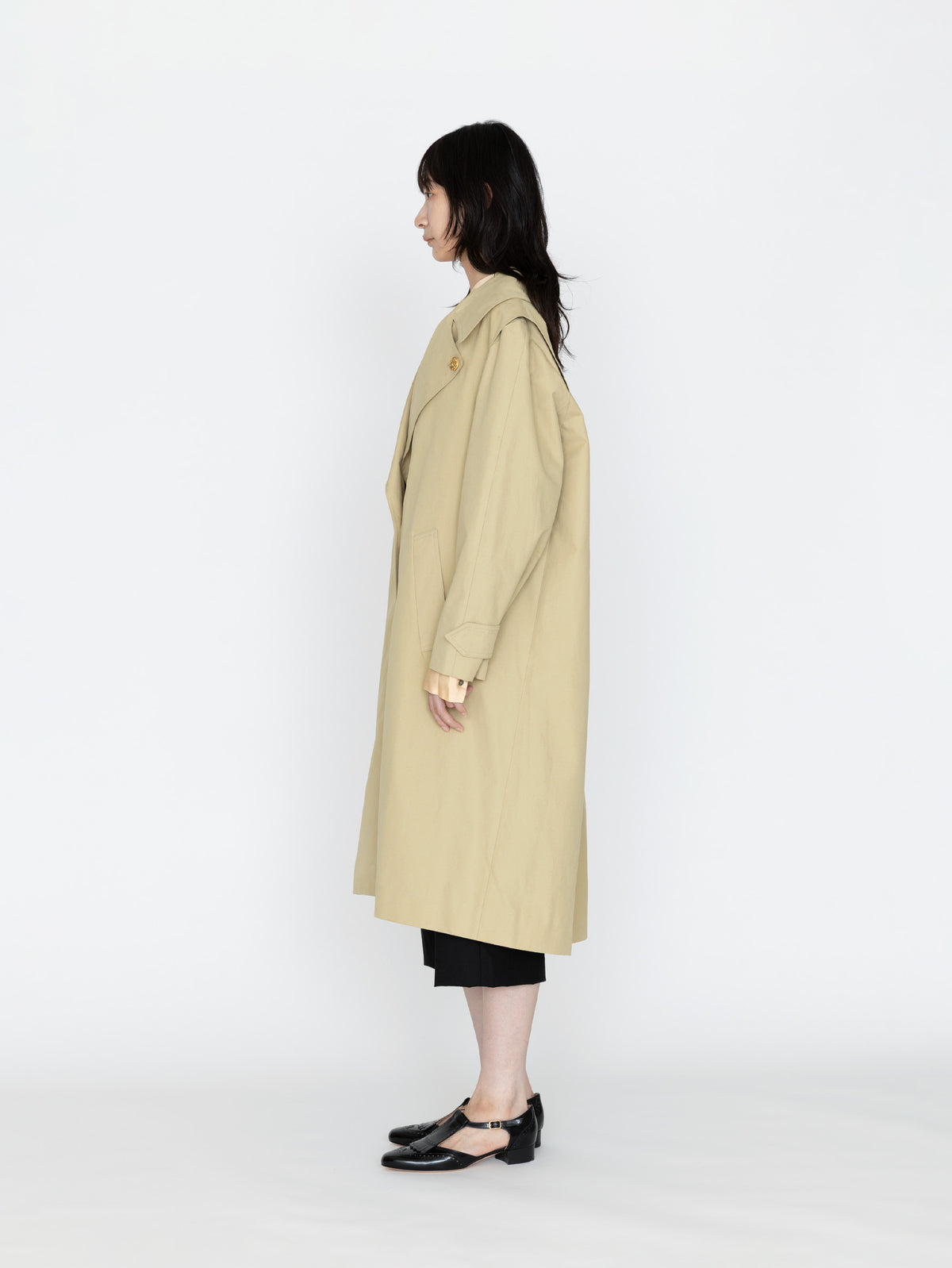 LES PRAIRIES DE PARIS | coton coat marcel