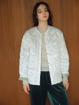 manipuri | ＜キルティングミリタリージャケット＞リバーシブル　タパ