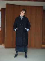 manipuri | ＜ジャガードWコート＞アラベスク