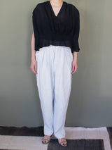 enrica | コットンWAVY Vネックトップス TOPS146