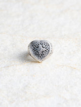 GEROCHRISTO | Mediterranean Heart Silver Ring 925 20100
