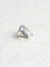 GEROCHRISTO | Mediterranean Heart Silver Ring 925 20100