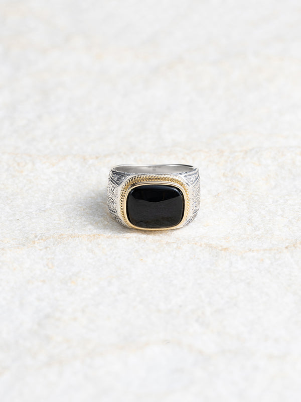 GEROCHRISTO | Black Onyx Classic Ring