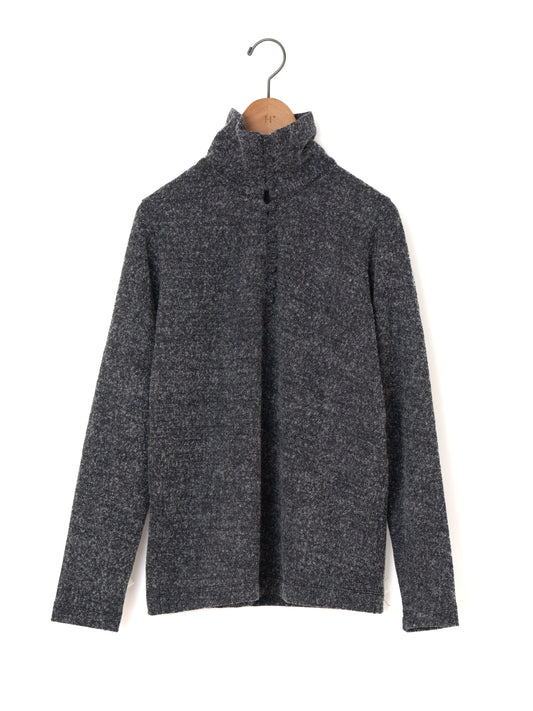 SEEALL | BUTTONED HIGHNECK TOP SAW61 TS901