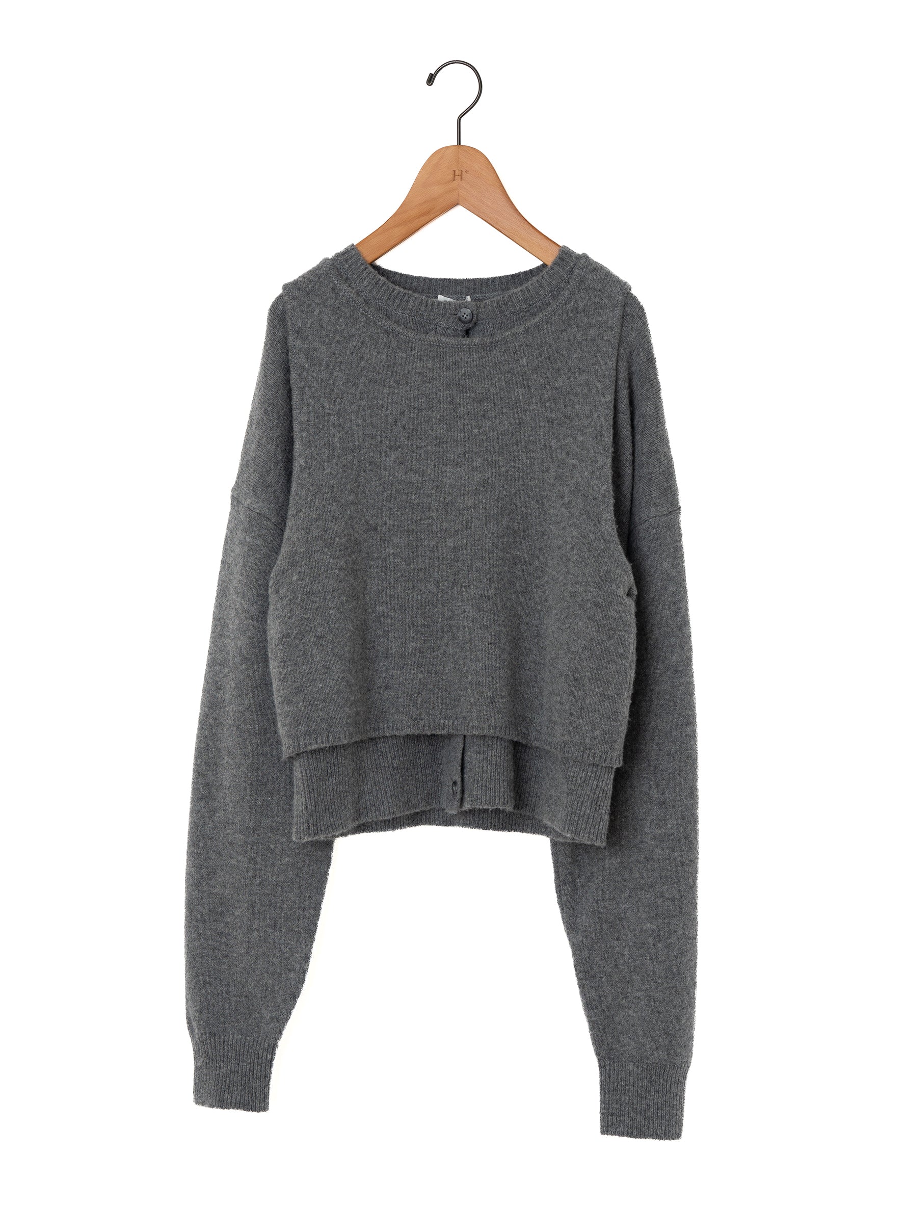 SEEALL | LAYERED CARDIGAN SAW61 KJ603