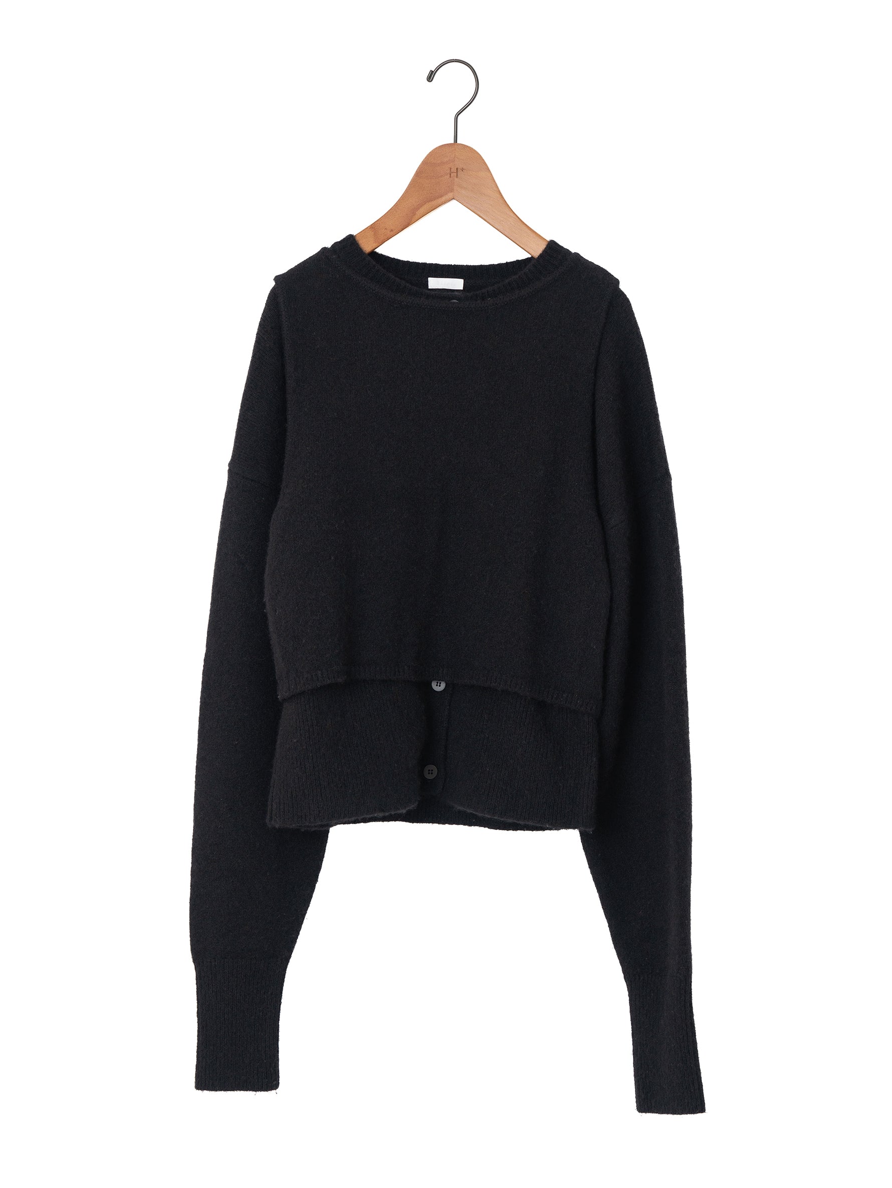 SEEALL | LAYERED CARDIGAN SAW61 KJ603