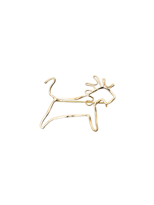 Miriam Nori  | spilla/broach/ spilla leone a cornice