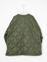 manipuri | ＜ミリタリージャケットUNISEX＞リバーシブル　クロスステッチバンダナ