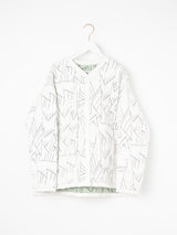 manipuri | ＜キルティングミリタリージャケット＞リバーシブル　タパ