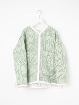 manipuri | ＜キルティングミリタリージャケット＞リバーシブル　タパ